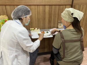 Elderly-friendly, texture-modified meals prepared by trained community staff under HPA’s nutrition program for older adults in Taiwan.