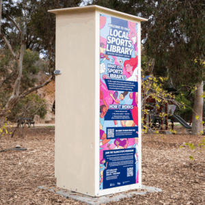 A community walking map showing local routes and landmarks created to encourage residents to increase daily steps under PHSA’s Community Activation Grants.